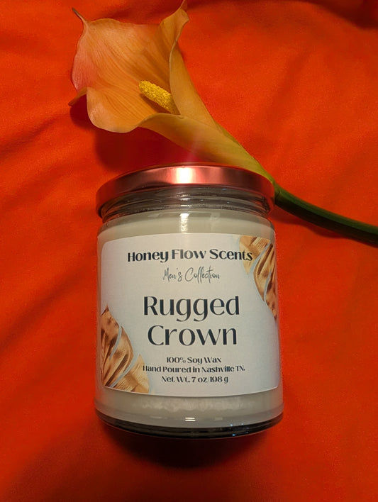 Rugged Crown 9 oz candle